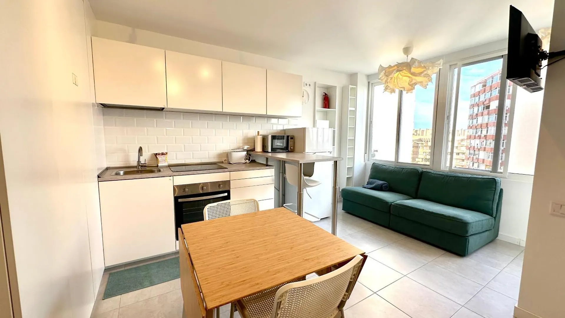 Cg5 - Reformado, 1 Dormitorio, Vistas, Centro 50 Metros Y Playa 700 Metros توريمولينوس شقة